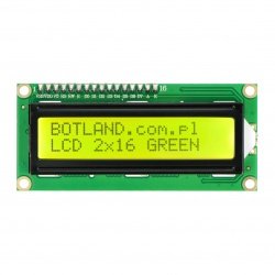 LCD display 2x16 characters...