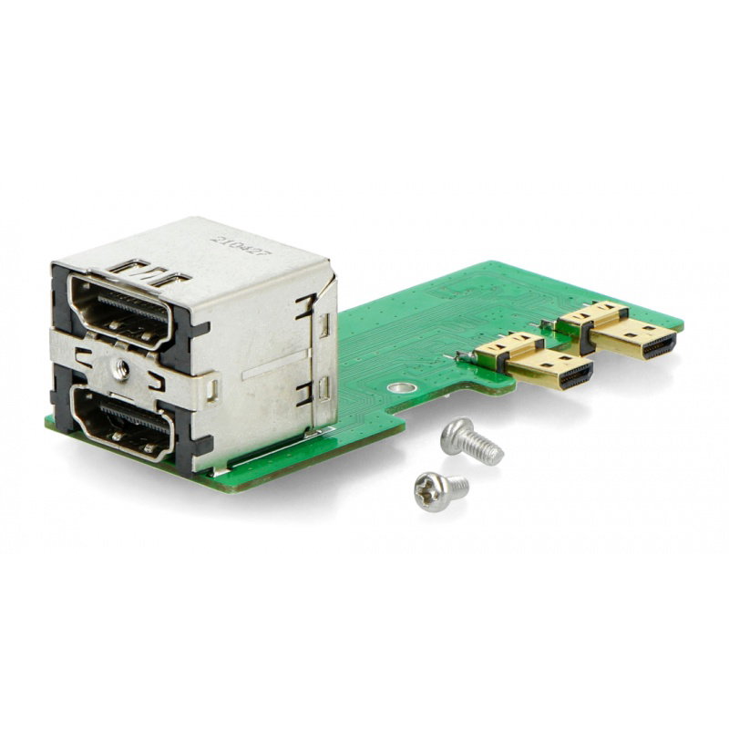 Elebase Adattatore Micro HDMI A HDMI 4K@60Hz – Convertitore Tipo D Per Raspberry Pi 4 E 4B, Compatibile HDMI 2.0