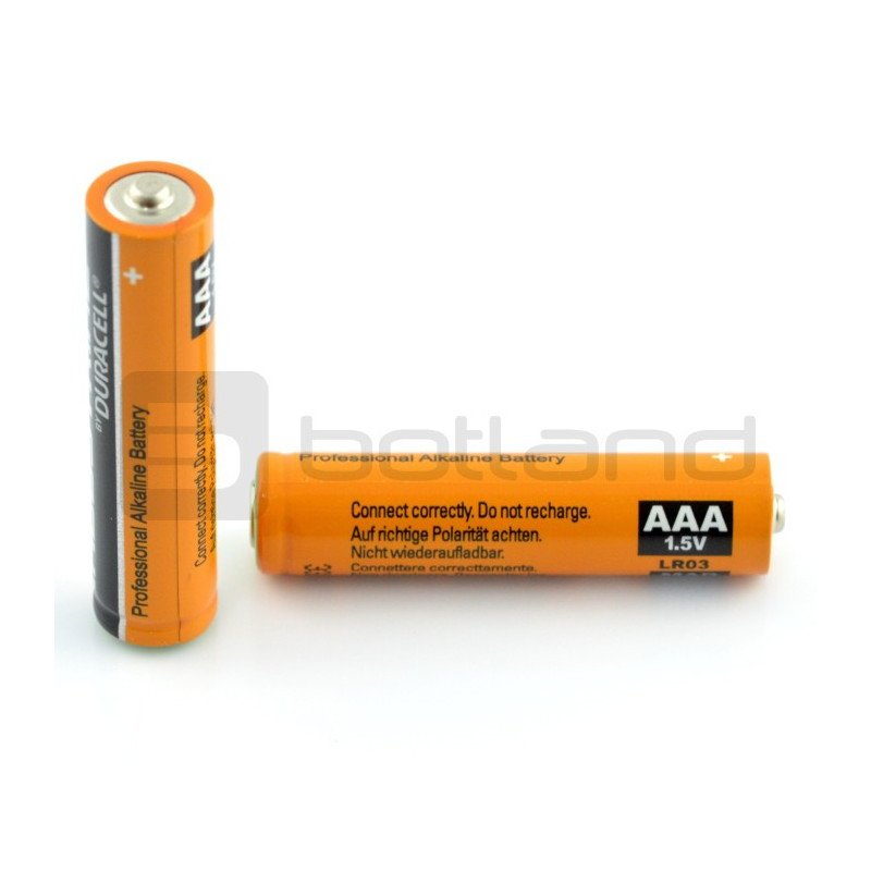 Alkaline battery AAA (R3 LR03) Duracell Industrial