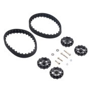 Buy Caterpillar Drive Set - 30T - black - Pololu