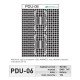 Universal insert PDU06 Universal insert PDU06