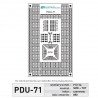 Universal insert PDU71 - SMD - zdjęcie 2