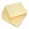 Birch plywood - 3mm - format 160x160mm - 10pcs.
