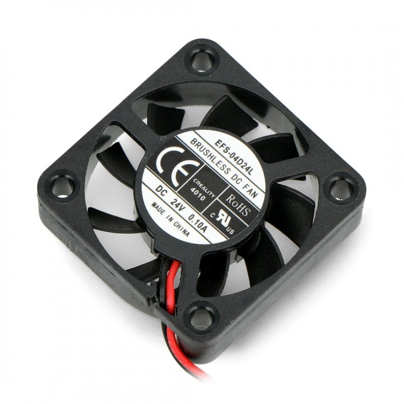 Axial Cooling Fan 24V 40x40x10mm for hotend Creality Ender-3 3D Botland - Robotic Shop