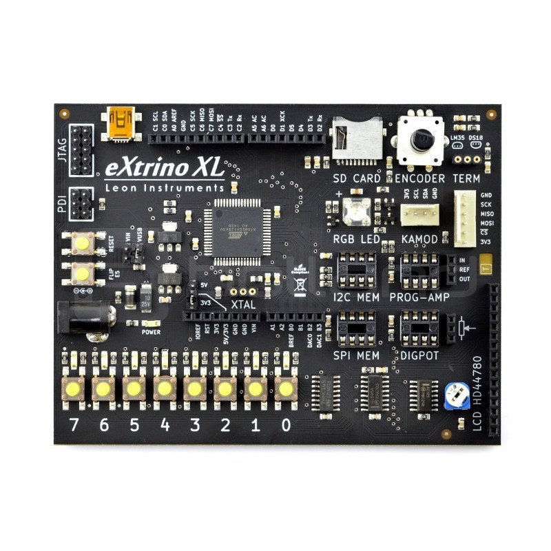 XL eXtrino module with ATXmega128A3U microcontroller + free ONLINE course