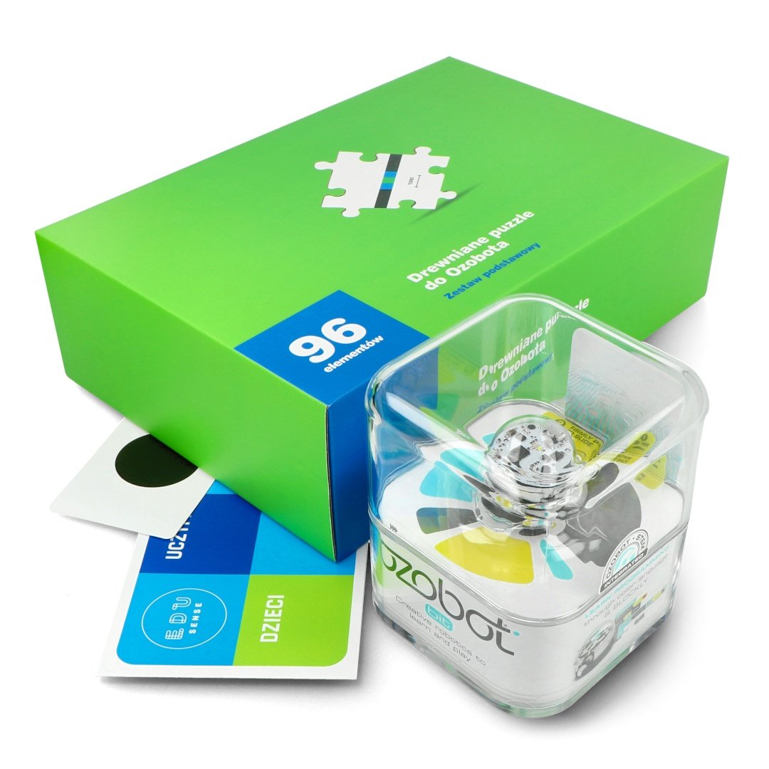 Ozobot Bit two-pack - two robots black and white* Botland - Robotic Shop