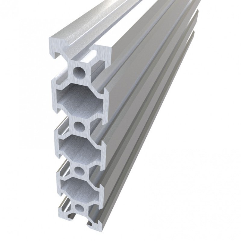 Aluminium profile 40x40 45° angle – 10mm slot