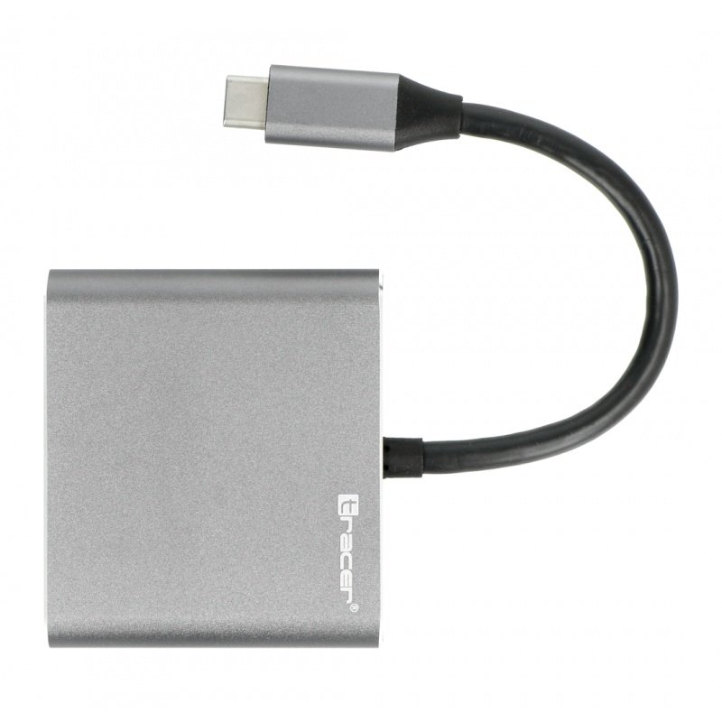 USB 3.0 HUB - 4 ports - silver - Tracer H41 Botland - Robotic Shop