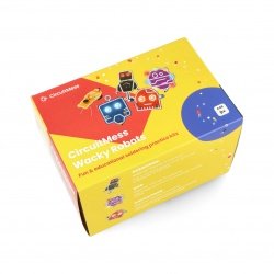 CircuitMess Wacky Robots educational kit for soldering training - 5...