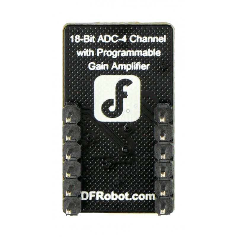 TECNOIOT MCP3424 Digital I2C ADC-4 Channel Conversion Module 2.7V-5.5V High Accuracy 