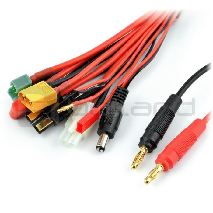 Multi adapter banana plugs - deans / tamiya / BEC / G2 / Servo / XT60 / TRX / MPX / DC 2.1 mm