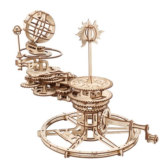 Ugears Mechanical Model  Steampunk Clock 2.0 wooden construction