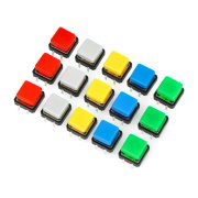Buy Tact Switch 12x12mm - square - collored