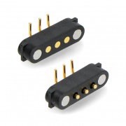 DIY Magnetic Connector - Right Angle Three Contact Pins - Adafruit 5360