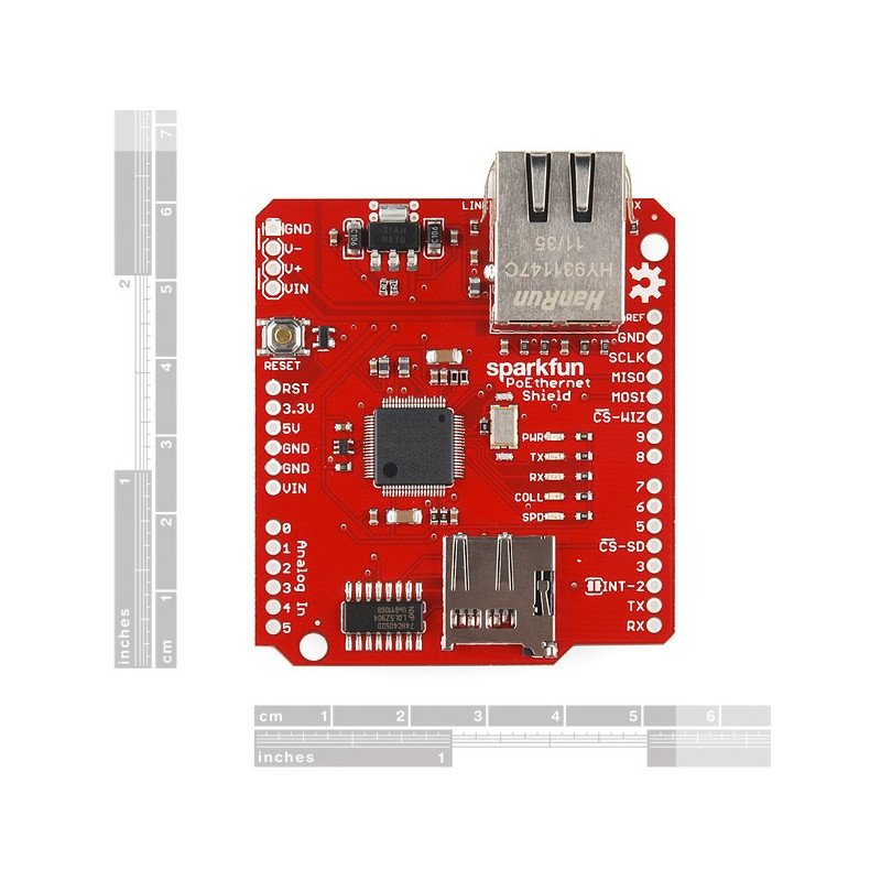 SparkFun PoEthernet Shield for Arduino