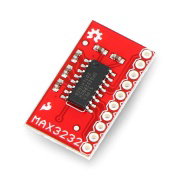Transceiver Breakout MAX3232 3,3V/5V - RS232 - UART converter - SparkFun BOB-11189