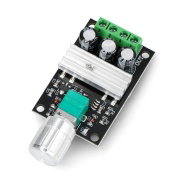 Simple DC 28V / 3A motor driver - module with knob