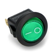 Switch IRS-101-8C/D 12VDC/20A - green