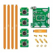 64MPx autofocus quad-Camera kit for Raspberry Pi - Arducam B0402