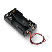 Buy Battery holder for 2x AA with JST-PH 2,54 mm
