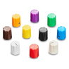 Potentiometer Knob - various colours - 2/12,7 - 10 pack