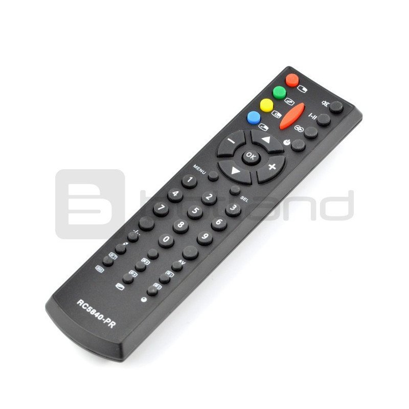 RC5840 remote control with RC5 coding