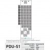 Universal board PDU51 - THT PC card - zdjęcie 2