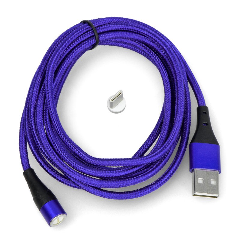 Cable USB A / USB type C 2m magnetic AK-USB-43