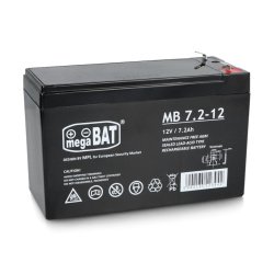 AGM battery 12V 7,2Ah megaBAT