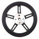 Pololu wheel 60x8mm black - pair Pololu wheel 60x8mm black - pair