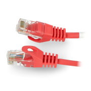 LAN Patch Cord - 0,25m - red