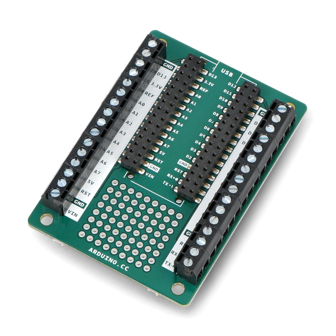 Screw Terminal Arduino R4 Nano Screw Terminal Adapter - screw connectors - hat for Arduino Nano ...