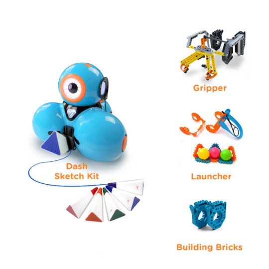Wonder kit - educational robot Dash + accessories Botland - Robotic Shop