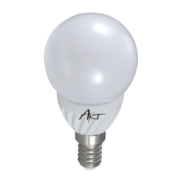 LED ART bulb, milk bubble, E14, 3.5W, 230lm