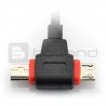 2-in-1 USB cable microUSB / miniUSB Goobay - 1 m - zdjęcie 2