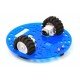 Chassis Pololu 5" RRC04A - black Chassis Pololu 5" RRC04A - black