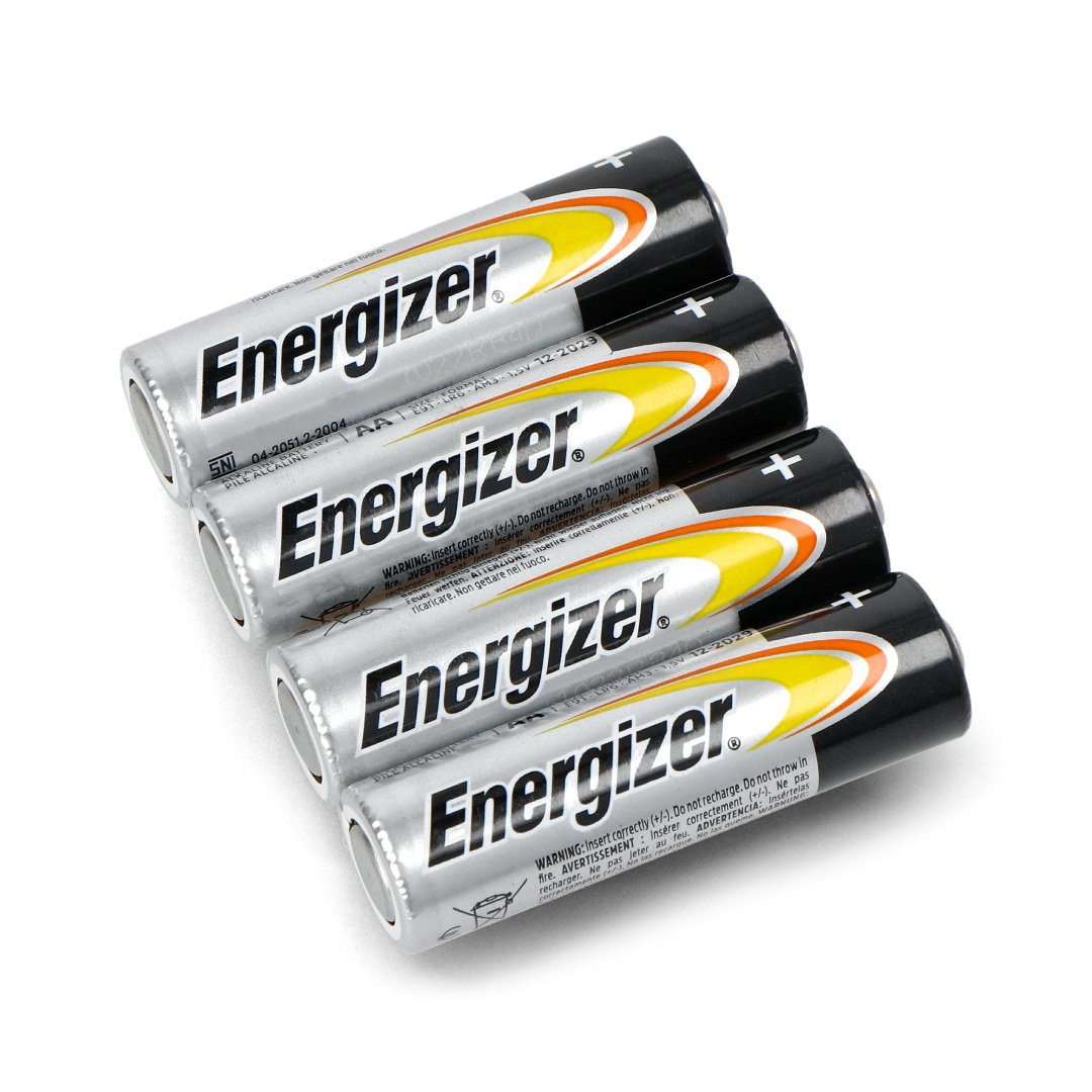 8 pièces (4 blisters a 2 pcs) piles rechargeables AAA Energizer