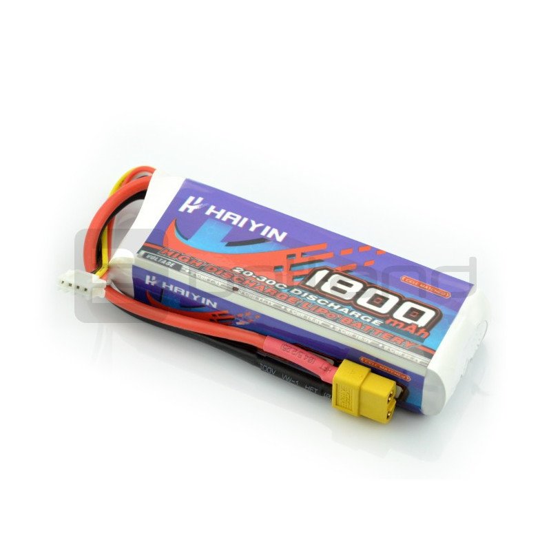 LiPol Haiyin 1800mAh 20C 3S 11.1V LiPol package