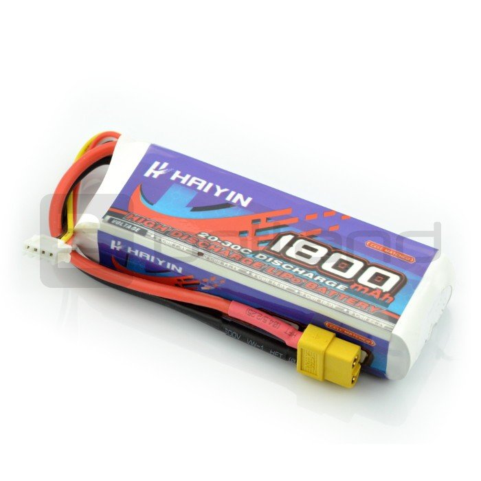 LiPol Haiyin 1800mAh 20C 3S 11.1V LiPol package