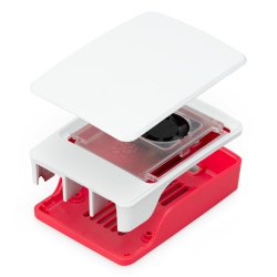 Raspberry Pi 5 Case red-white