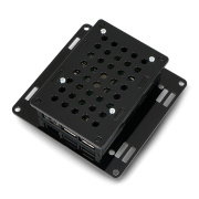 Vessa RP5 Obudowa do Raspberry Pi 5 Vesa v2 do montażu na monitor - czarna
