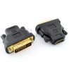 HDMI adapter (socket) - DVI-I (plug) - zdjęcie 3