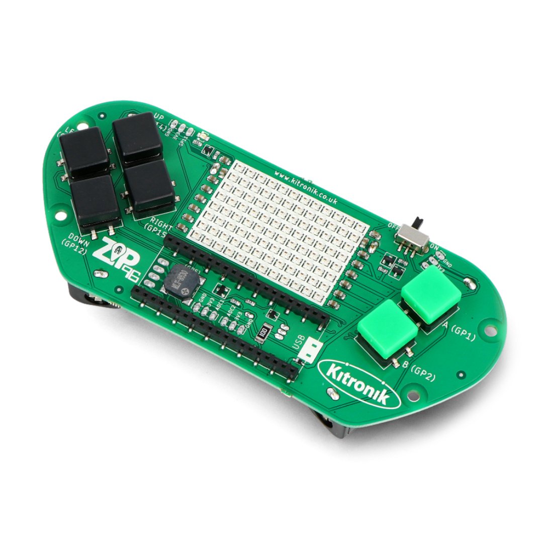 ZIP96 Retro Gamer for Raspberry Pi Pico - Kitronik 5347 Botland - Robotic  Shop