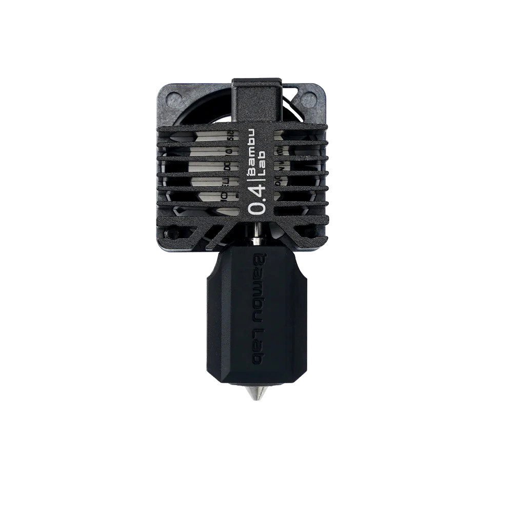 Complete hotend head for Bambu Lab X1Carbon series printers - 0,4mm