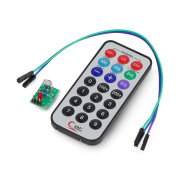 IR remote NEC 38kHz + 1838T infrared receiver +