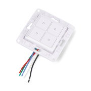 Shelly Wall Switch 4 - smart wall switch - 4 buttons - white