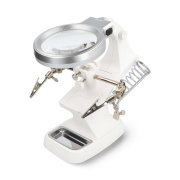 Handle with magnifier x3 and LED illumination - third hand