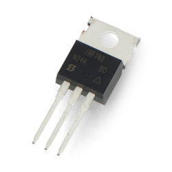 N-MOSFET transistor IRF740...