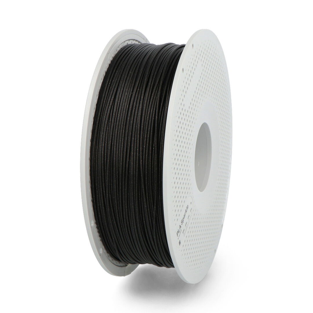 Bambu Lab PLA Sparkle 1,75mm 1kg Filament - comes with reusable spool - Onyx Black Sparkle