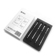 Set of 4 soldering tips for Pinecil soldering irons - Fine type TS series - Pine64 TIPK2